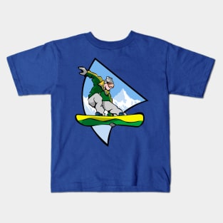 Snowboarding Kids T-Shirt